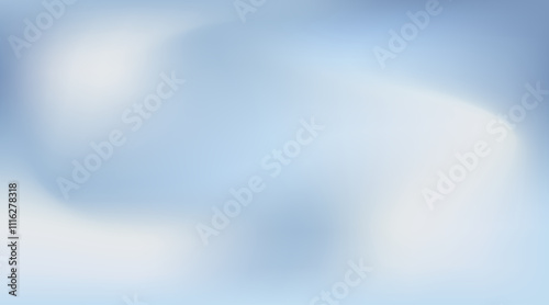 Light blue gradient background. Design template for wallpaper, covers, flyer or poster. Vector illustration.