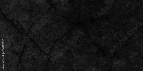 Grunge rock scratch aged cracked antique black distressed gradient rough vintage dirty wall concrete vein texture background.