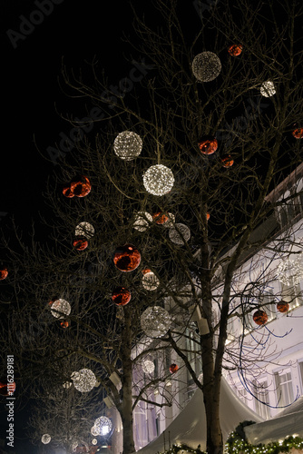 Christmas Nighttime Tree Decorations