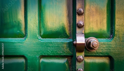 old wooden door 