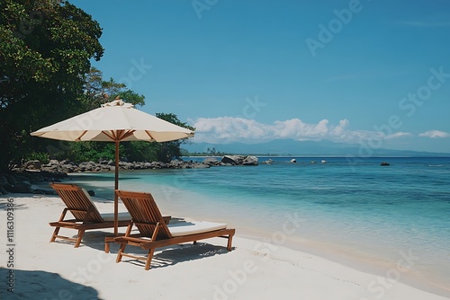 Tranquil Island Getaway White Sand Beach