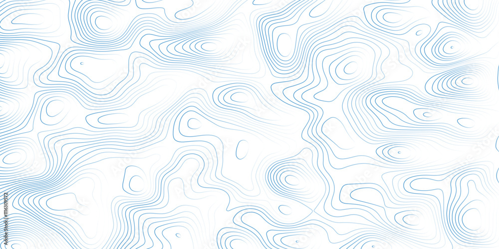 Fototapeta premium Abstract topographic map background. Topographic map lines contour background.