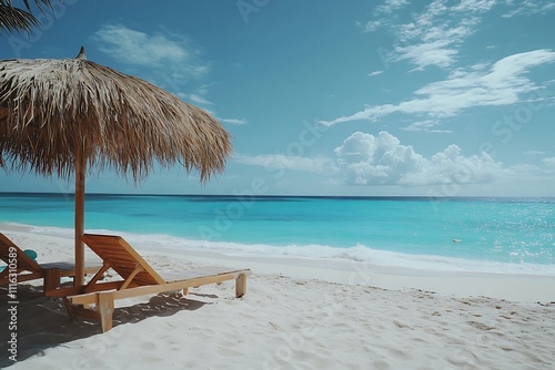 Tropical Beach Getaway Tranquil Solitude