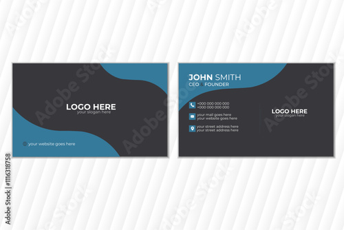 Creative & Clean Professional  Business card