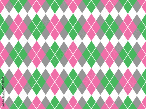 SEAMLESS PATTERN OF DIAMOND, HARLEQUIN IN SYNC WITH CIRCUS ACT THEME. IDEAL FOR BABY OUTFITS, NIGHTWEAR, SLEEPWEAR, SWEATERS, JUMPERS, GIFT WRAP HARLEQUIN SEAMLESS PATTERN IN VECTOR