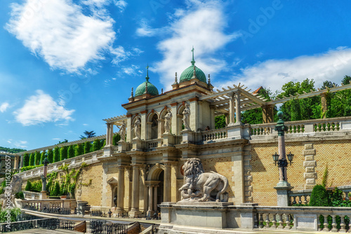 Castle Garden Bazaar in Budapest, Hungary photo