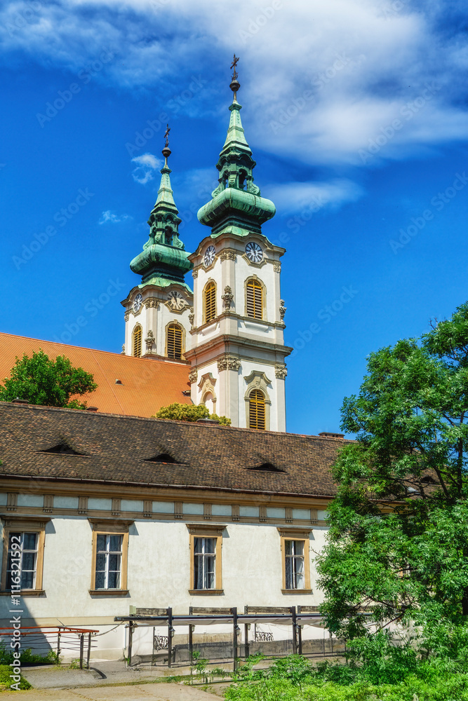Fototapeta premium Church of St. Anne - Szent Anna Templom -, Budapest, Hungary