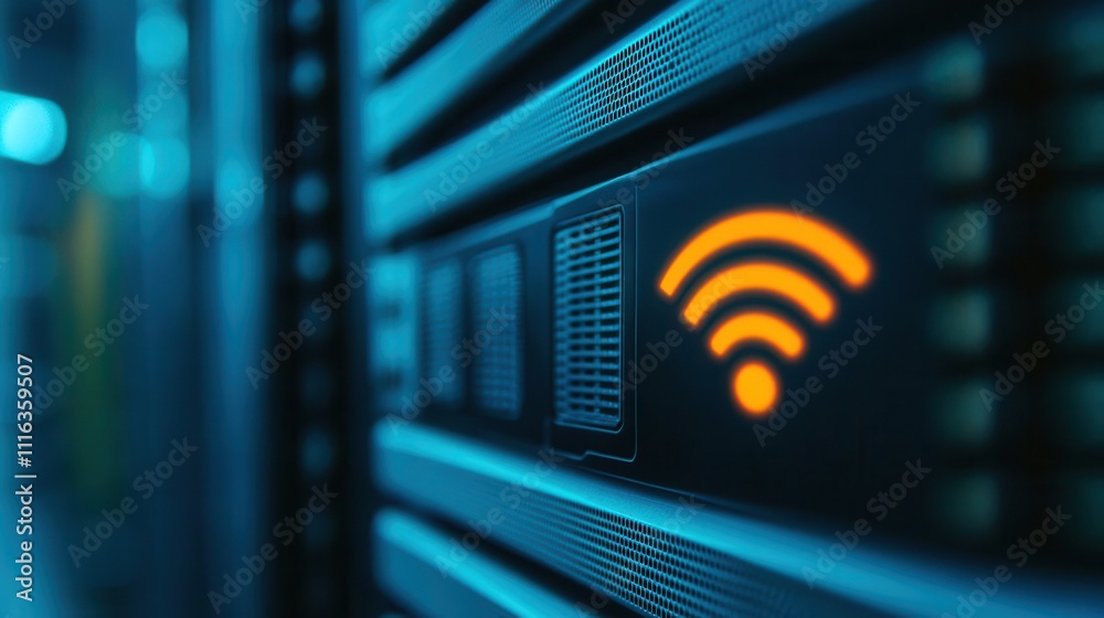 Hacking techniques, A wireless access point being exploited in a visual representation of a Wi-Fi hacking attempt. Hacking techniques, A wireless access point being exploited in a visual representation of a Wi-Fi hacking attempt.