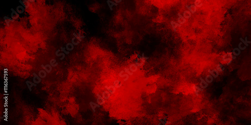 Red scratched horror scary background, ink effect red watercolor background, Abstract red smoke on black background, old style dark red grunge texture, abstract watercolor smooth paint old texture .