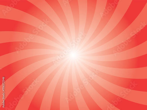 Abstract background with rays retro starburst rays.  blazing color sunburst background vector illustration pattern beam rays. Spiral radial striped backdrop. Vector illustration.