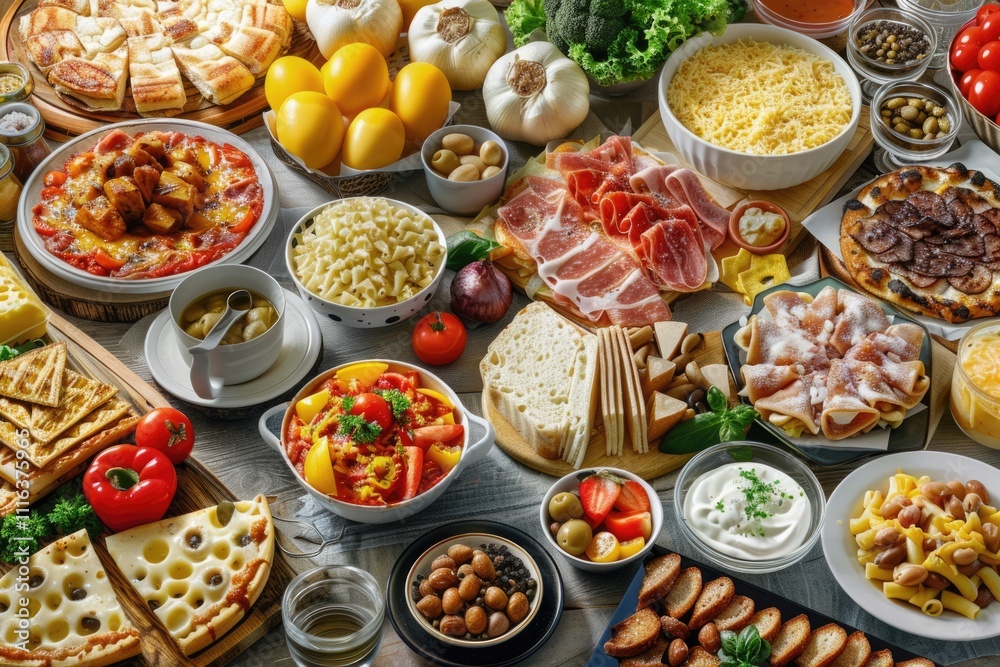 collage of various food products collage of various food products