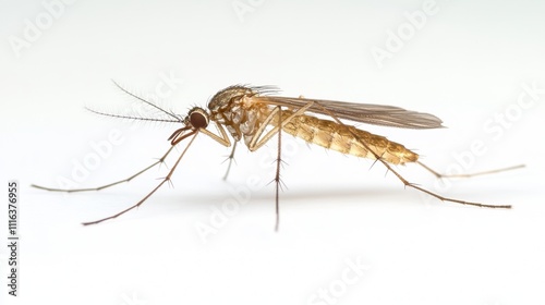 macro photo of a mosquito