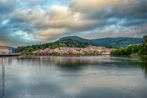 Noya  is a municipality and a Spanish town that belongs to the province of La Coruña, in the autonomous community of Galicia. It is located at the innermost point of the Muros and Noya estuary, Spain. photo