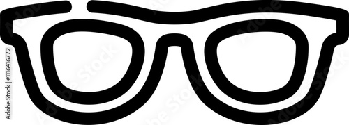 Sunglasses Line Icon