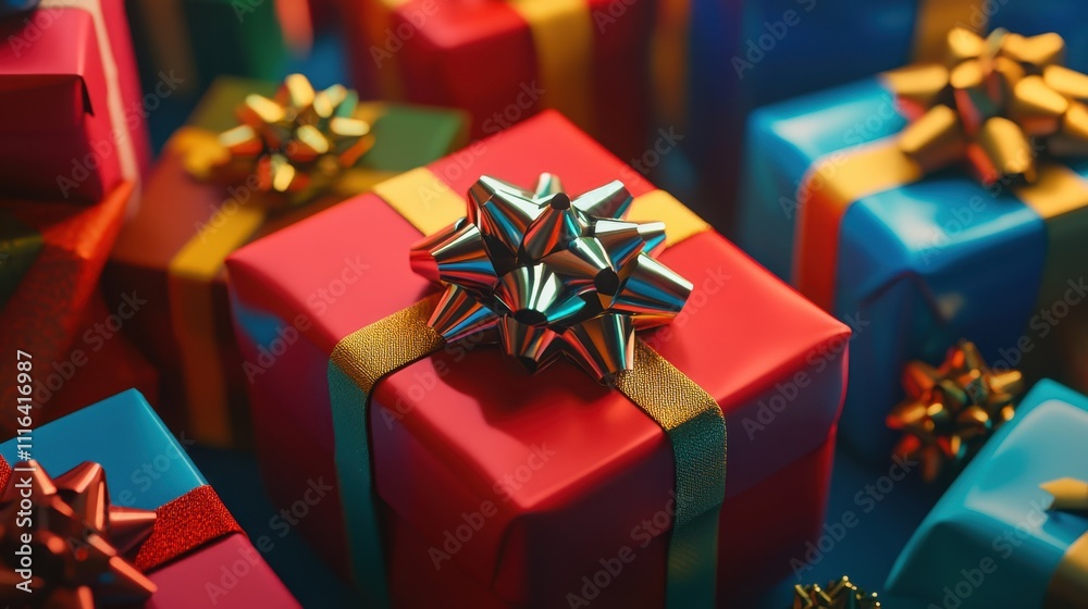 The Colorful Gift Box Arrangement The Colorful Gift Box Arrangement