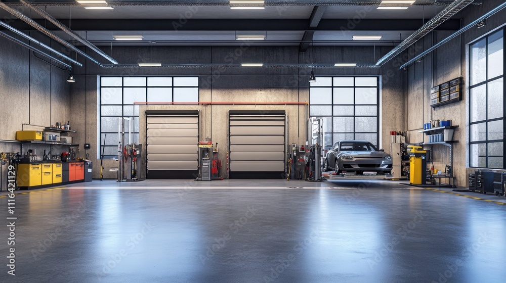 Modern Car Repair Garage Interior Design Modern Car Repair Garage Interior Design