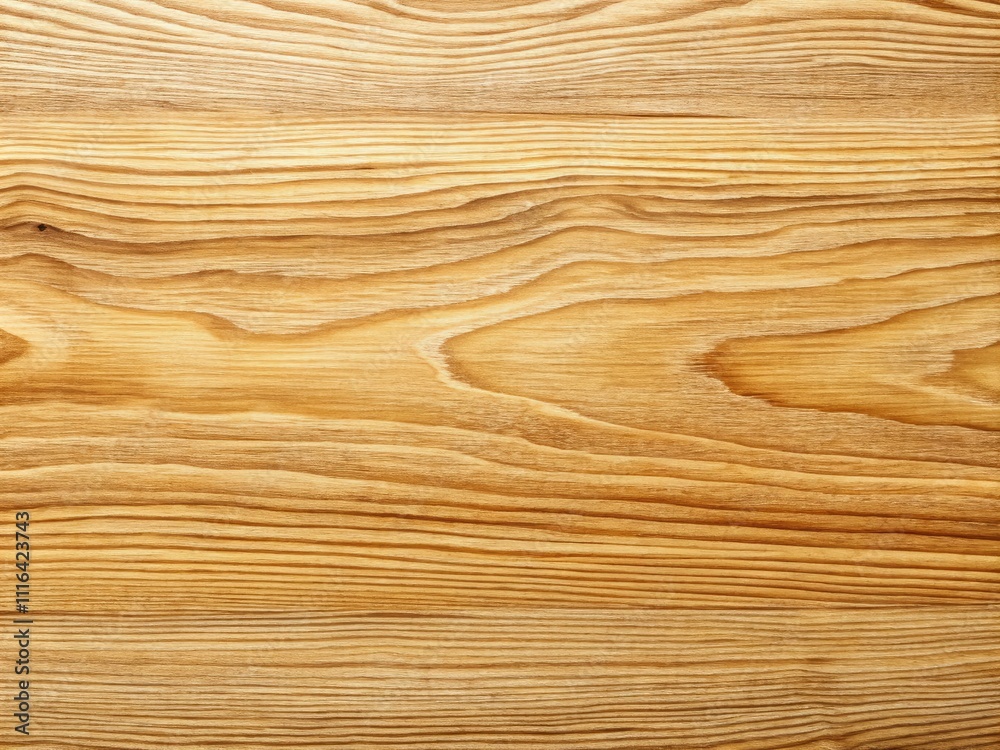 Obraz premium Light brown wooden surface showcasing unique grain patterns and natural texture, radiating warm tonesâ€”perfect for enhancing home decor and design projects. A beautiful choice!