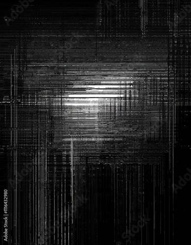 Abstract scratch dot pixel texture with random dark theme