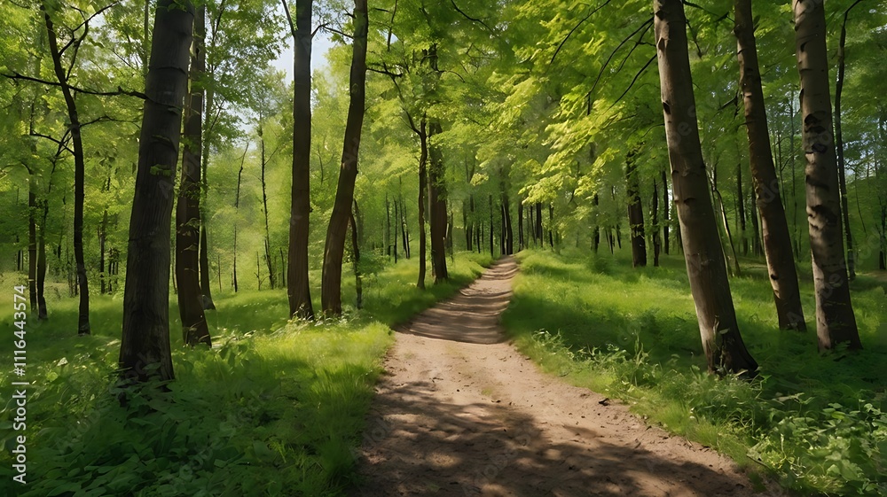path in the forest path in the forest