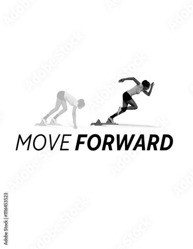 Move Forward - T-shirt Design