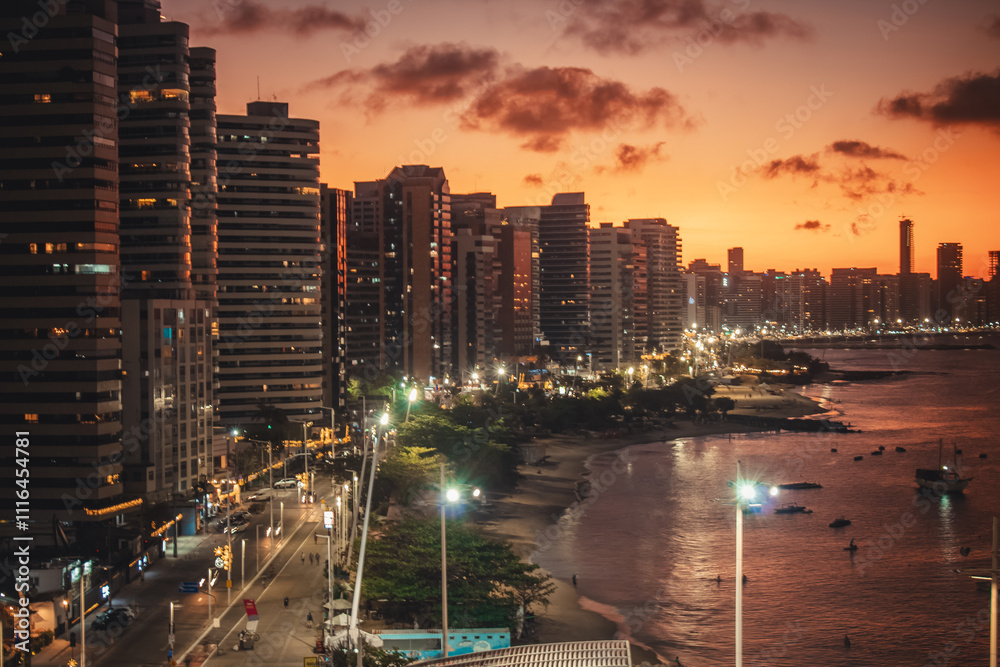 Obraz premium orla de Fortaleza