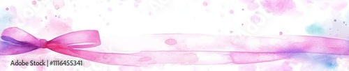 Abstract soft pink shapes in a loose watercolor style. 