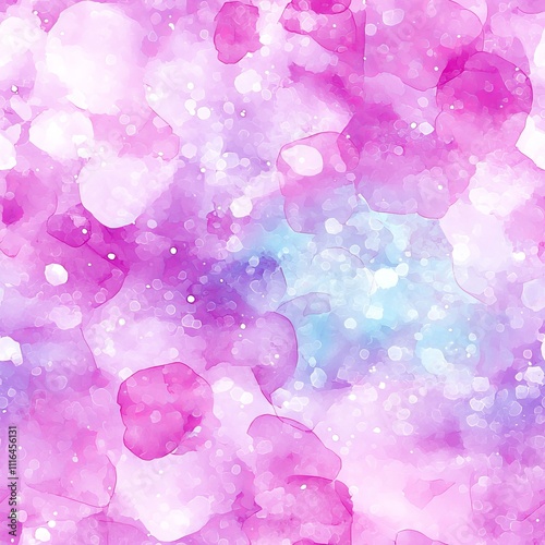 Abstract soft pink shapes in a loose watercolor style. 