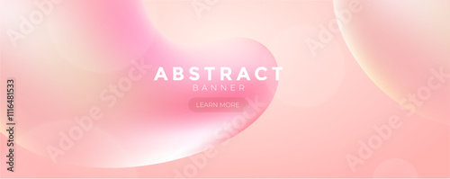 Gradient web banner, abstract background, Colorful gradient Business Banner Background	