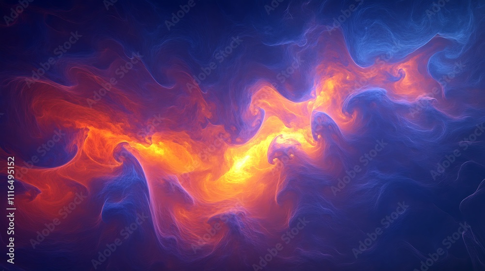 Fototapeta premium A Trendy and Colorful Abstract Background Design