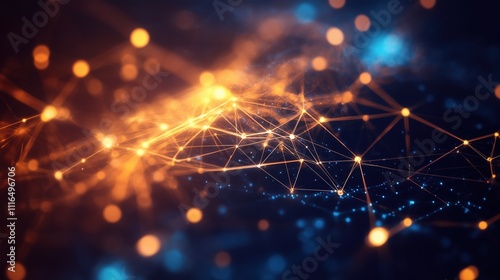 Radiant Connections - A Web of Energy and Light