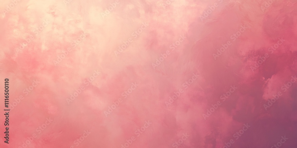 Fototapeta premium Pink and yellow soft colors mixing and creating an abstract texture background, perfect for design projects needing a subtle and elegant touch