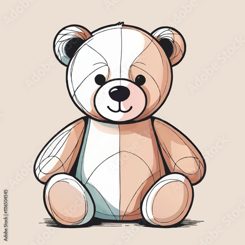 cartoon teddy bear illustration photo