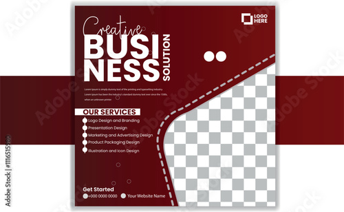 Creative Business Social Media Post Design Template