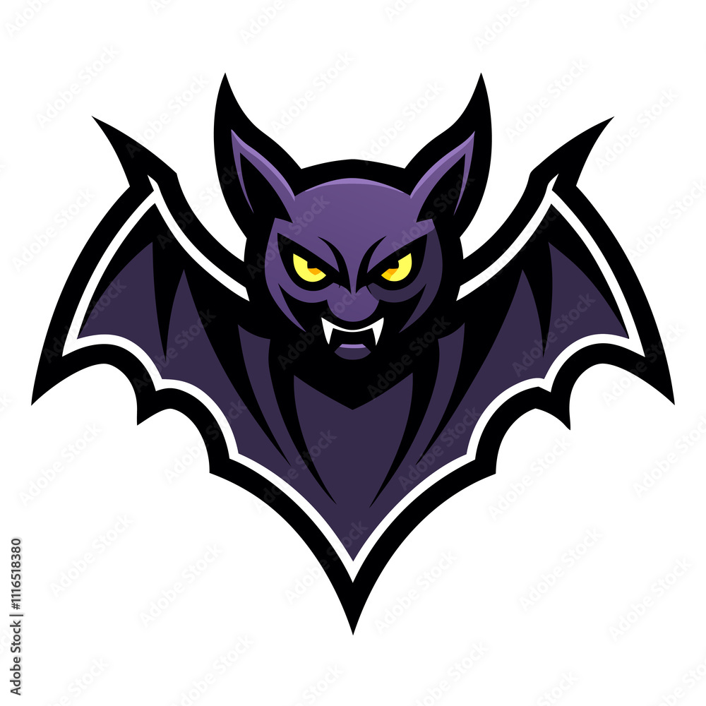 Bat mascot design illustration Bat mascot design illustration