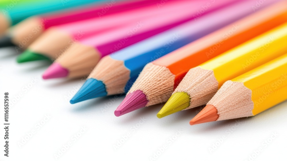 A group of colorful pencils scattered around a blank canvas, representing the tools and inspiration for creative pursuits. A group of colorful pencils scattered around a blank canvas, representing the tools and inspiration for creative pursuits.