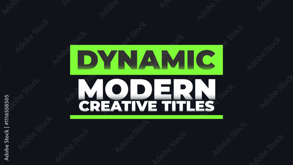 Stacked Block Title Stock Template | Adobe Stock