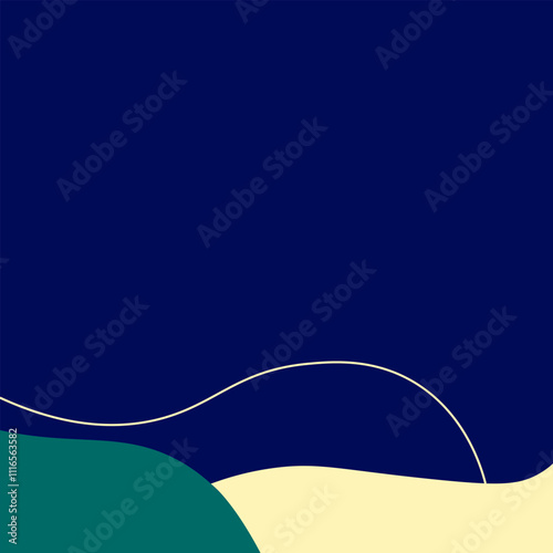 Abstract Blue Background for Creative Use