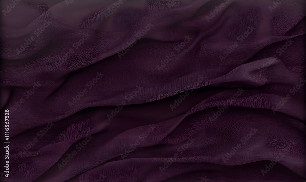 Fototapeta premium Cloth waves. Fabric with soft waves. Abstract fabric wavy folds. Trendy color wave drapes background. 