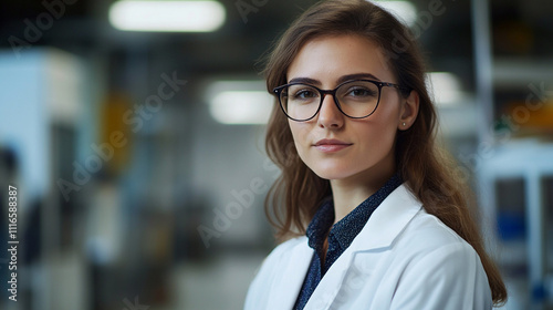 portrait of a female doctor smiling