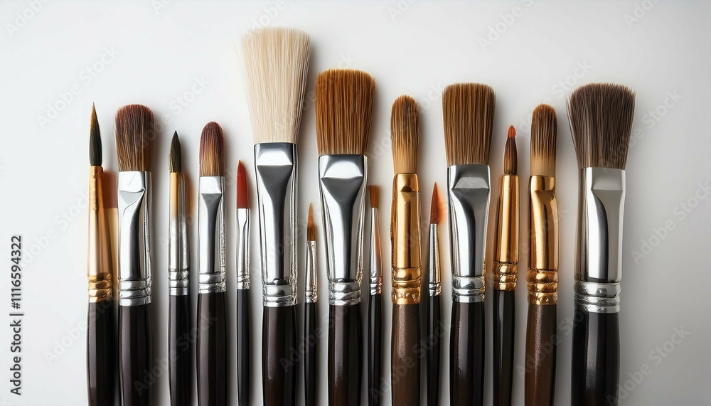 Fototapeta premium brushes for painting