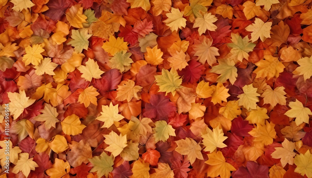 Overlapping autumn leaves on a vibrant orange carpet, autumn leaves, woodland , golden hues Overlapping autumn leaves on a vibrant orange carpet, autumn leaves, woodland , golden hues