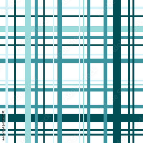 Abstract Geometric pattern of intersecting lines. Green colour