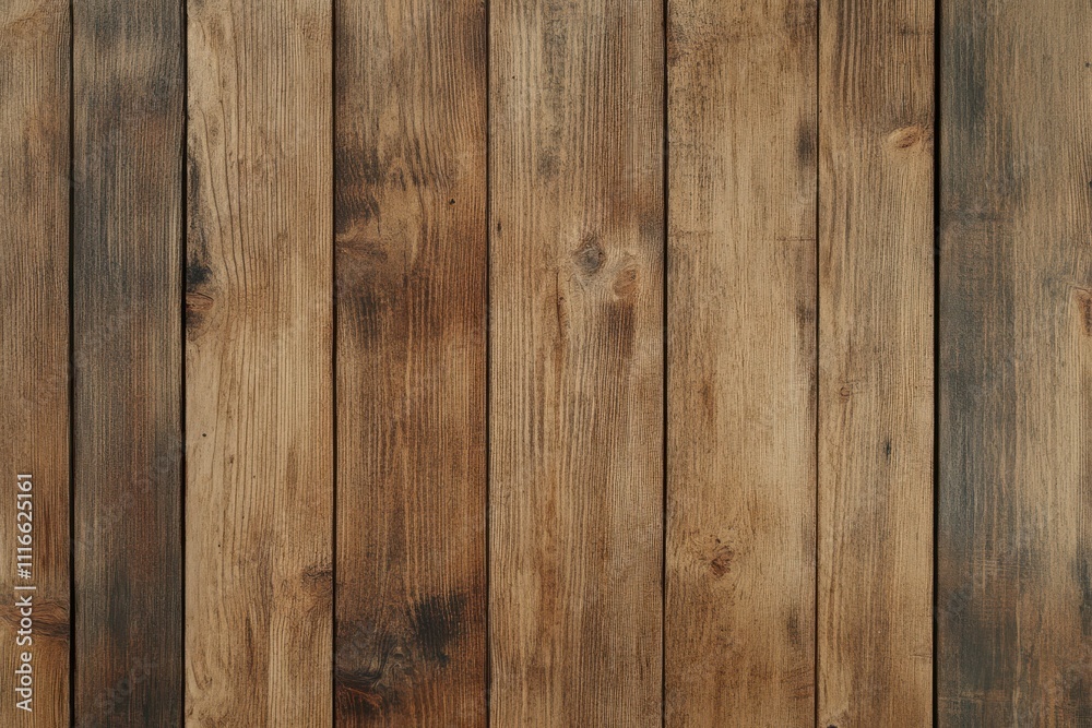 Fototapeta premium Smooth Wooden Parquet, Top View