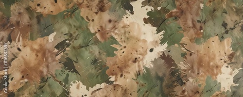 Multicam camouflage with green, tan, and brown blotches, Combination, Multicam