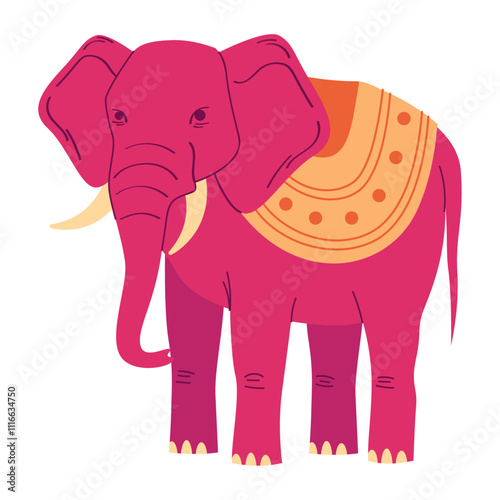 hindu elephant for ceremony