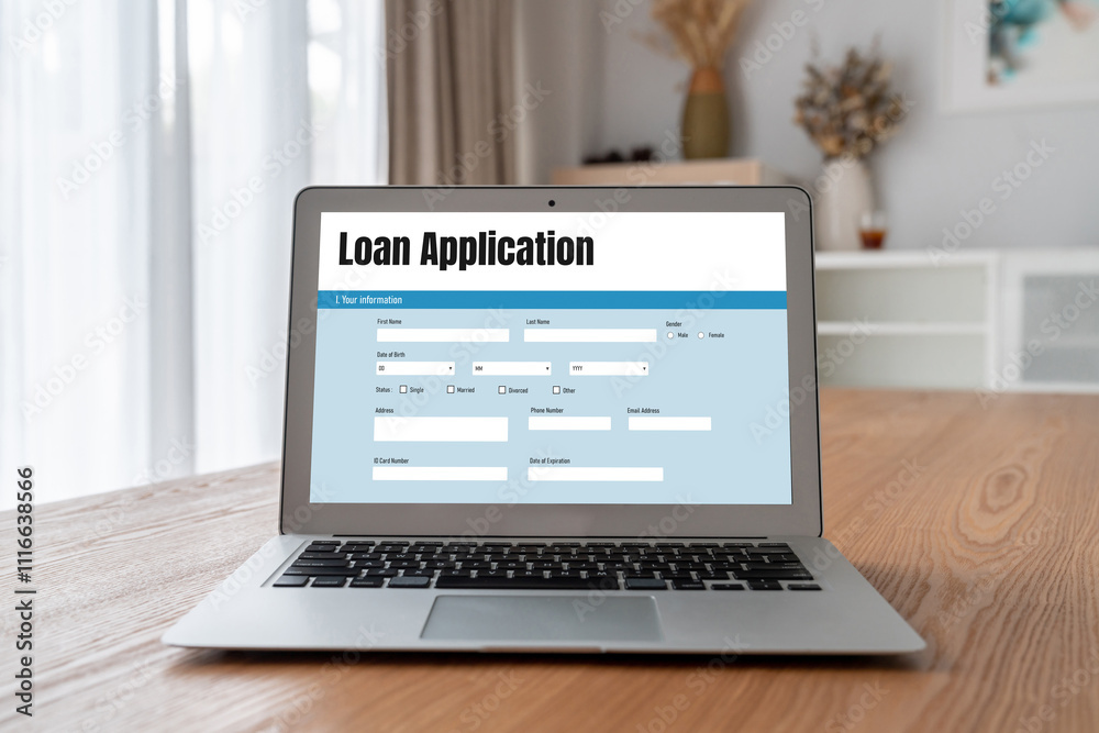 Online loan application form for modish digital information collection on the internet network Online loan application form for modish digital information collection on the internet network