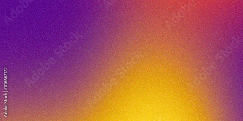 Abstract grainy gradient background vintage colors and retro style