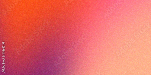 Abstract grainy gradient background retro color