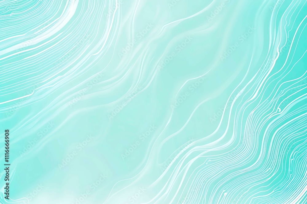 Fototapeta premium Futuristic vector illustration of a aqua circuit board with intricate digital tech elements, perfect for advanced technology backgrounds.