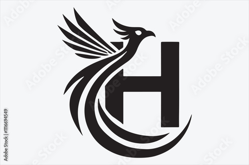 A sleek and modern logo design featuring the letter 'H' in a bold.